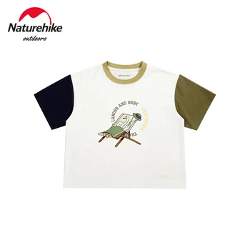 Naturehike/Уличная летняя Детская одежда, Футболка с короткими рукавами для мальчиков, Детская дышащая одежда для кемпинга для девочек, футболка для мальчиков