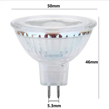 3 Вт MR16 светодиодный прожектор 300LM Светодиодная Лампа COB CREE Белый/Теплый Белый Свет Энергосберегающее Светодиодное Освещение Бесплатная Доставка Ультра Яркий