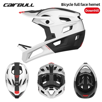 CAIRBULL Новый Полнолицевой шлем для велоспорта, велосипедный шлем для взрослых, Аэродинамический Мужской Мотошлем для кросса, Каско для скоростного спуска, Mtb