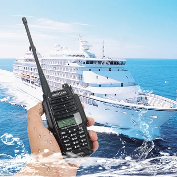 Socotran UV-10R Pro Портативная рация Двухдиапазонный ручной приемопередатчик FM-радио IP67 Водонепроницаемый IP57 Пылезащитный ВОКС-сигнал Ham Двухстороннее радио