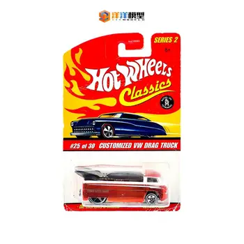 Hot Wheels classics 1:64, индивидуальная коллекция моделей тележек vw drag truck из литого под давлением сплава