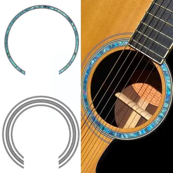 Звуковое отверстие для гитары Колесо Цветок 3D рот Колесо Цветочная наклейка Колесо Рот Цветок Декоративная самоклеящаяся W3N0