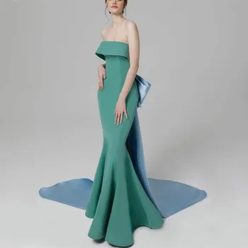 Элегантное Длинное Женское Вечернее платье 