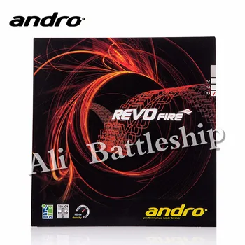 1x Резина для настольного тенниса Andro Revo Fire Pips с губкой