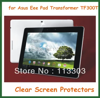 5 шт. Прозрачная защитная пленка на весь экран, размер 257x175 мм для Asus Eee Pad Transformer TF300 TF300T, без розничной упаковки, Бесплатная доставка