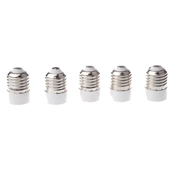 5 упаковок ламп E27-E14, преобразователь розеток, удлинитель основания лампы CFL, небольшой винтовой адаптер