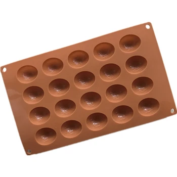 Формы для шоколада в форме грецких орехов с 20 отверстиями, силиконовые формы для пудинга, бытовые инструменты для выпечки тортов своими руками
