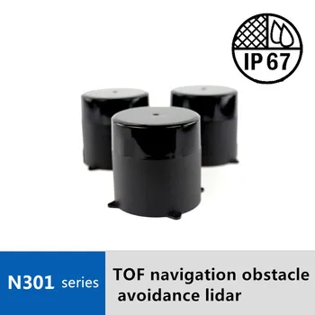 Серия LSLIDAR N301, лидар с сканированием 360 ° TOF 2d, навигационный лидар для обхода препятствий
