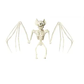 Реалистичные и прочные украшения Ужасов на Хэллоуин, Прочная модель Скелета Летучей мыши, Многократное использование, простой и нежный