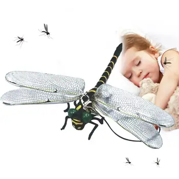 Имитация Стрекозы, средство от комаров, модель насекомых, подвесные украшения на открытом воздухе, Реалистичная модель животных