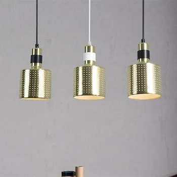 Подвесной светильник Nordic mini с металлическим дизайном, подвесной светильник Riddle, кухня, светодиодная лампа для гостиной, барная стойка, ресторан, лампа для зала