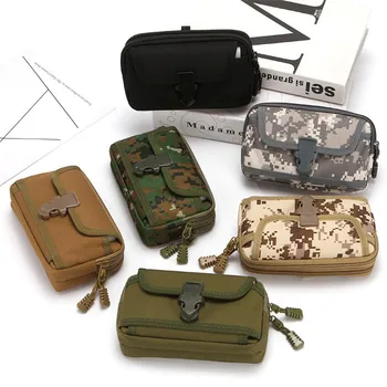 Военная Камуфляжная сумка, тактический пояс, поясная сумка, уличный кошелек, сумка-портмоне, универсальная сумка Edc для 6,5 