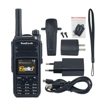 HamGeek Q168 4G POC Радио 5000 км GPS Портативная рация WiFi Bluetooth Ручной приемопередатчик для Zello