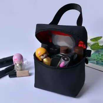 Модная сумочка-Органайзер для губной помады, Корейская сумка для хранения, сумка для туалетных принадлежностей, косметичка на молнии, Женская косметичка