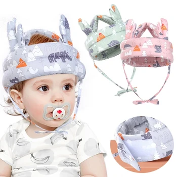 Новый Защитный шлем для младенцев и малышей, детская шапочка, защита от падения, Регулируемый Защитный колпачок для детей, чтобы научиться ходить
