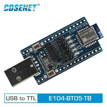 E104-BT05-TB Тестовая плата USB-TTL TLSR8266 2,4 ГГц BLE4.2 UART Модуль Беспроводного Приемопередатчика Bluetooth Передатчик Приемник