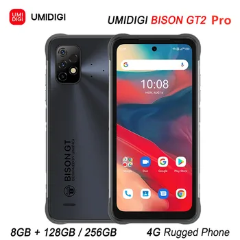 UMIDIGI BISON GT2/GT2 Pro 4G Прочные Смартфоны 8 ГБ + 128/256 ГБ 6,5 
