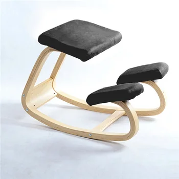 Оригинальный Эргономичный стул для коленопреклонения K-STAR, Табурет, мебель для домашнего офиса, Эргономичный Деревянный стул-качалка для компьютера, стоящий на коленях