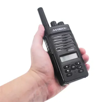 Anysecu 4G GT300 Общественная сетевая радиостанция GPS Realptt система Linux Walkie Talkie работает только с платформой Real PTT
