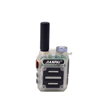 Портативная рация JianPai G63 с Прозрачным Дизайном Корпуса, Порт USB Type C 400-480 МГц, Ветчина, FM-радио, Сканирующая Копия, Беспроводная Связь