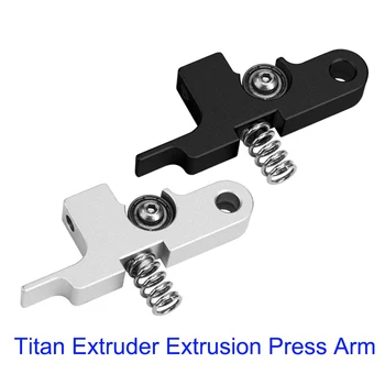 1 шт. Алюминиевый экструдер для 3D-принтера Titan Aero Аксессуары Серебристо-черные механические аппаратные части