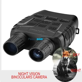 Бинокулярный телескоп ночного видения, цифровая охотничья камера, 2,3-дюймовые ЖК-очки дневного и ночного видения, Телескоп для охоты